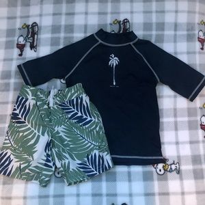 Janie and jack boys swimming outfit